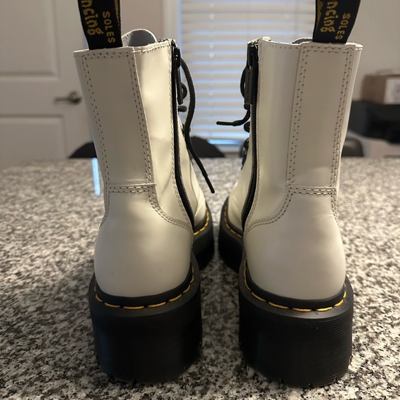 Dr. Martens Women's Jadon Platform Combat Boots - Picture 4 of 5